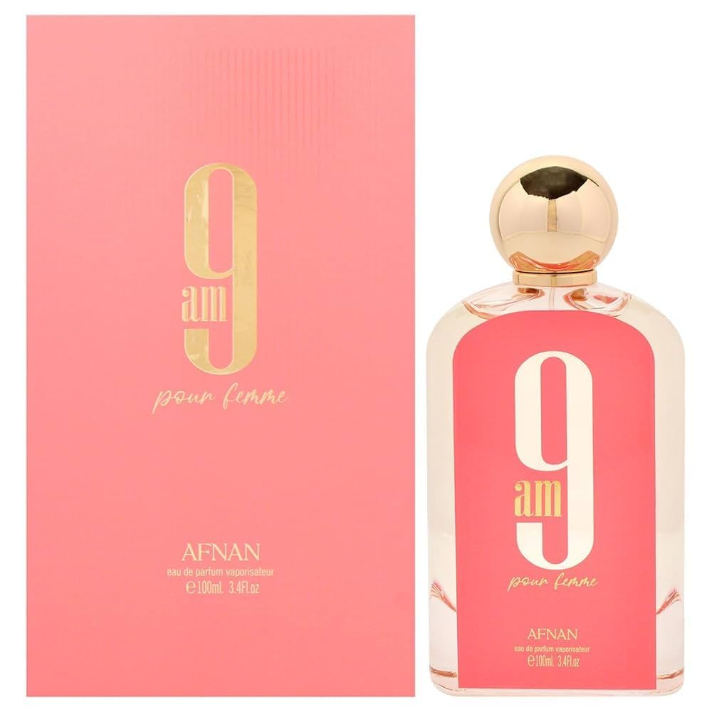 Afnan 9AM 3.4oz Eau De Parfum for Ladies