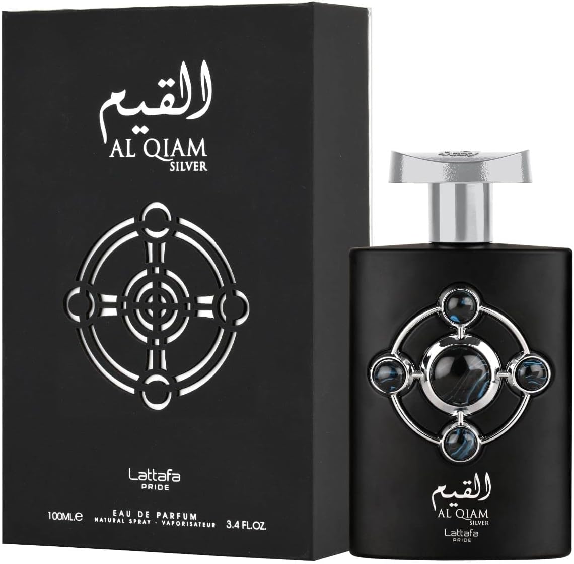 Lattafa Pride Al Qiam Silver 3.4oz Eau de Parfum