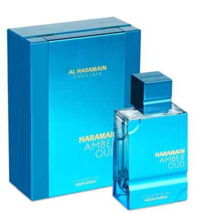 Amber Oud Aqua Dubai 3.4oz Extrait de Parfum By Al Haramain