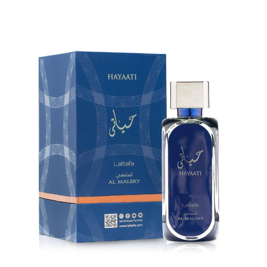 Lattafa Hayaati Al Maleky (Blue) 3.4oz Eau de Parfum