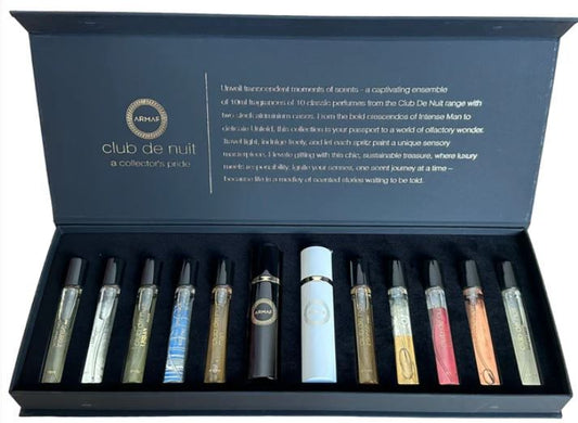 Armaf Club Discovery Set 10 x 10ml + 2 Atomizadores