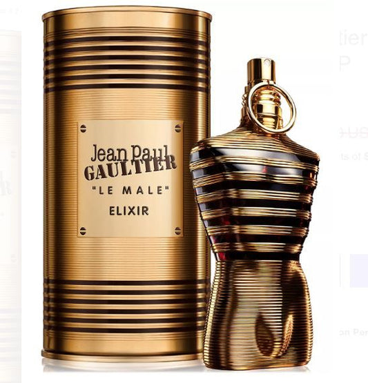Jean Paul Gaultier Le Male Elixr 4.2oz Parfum